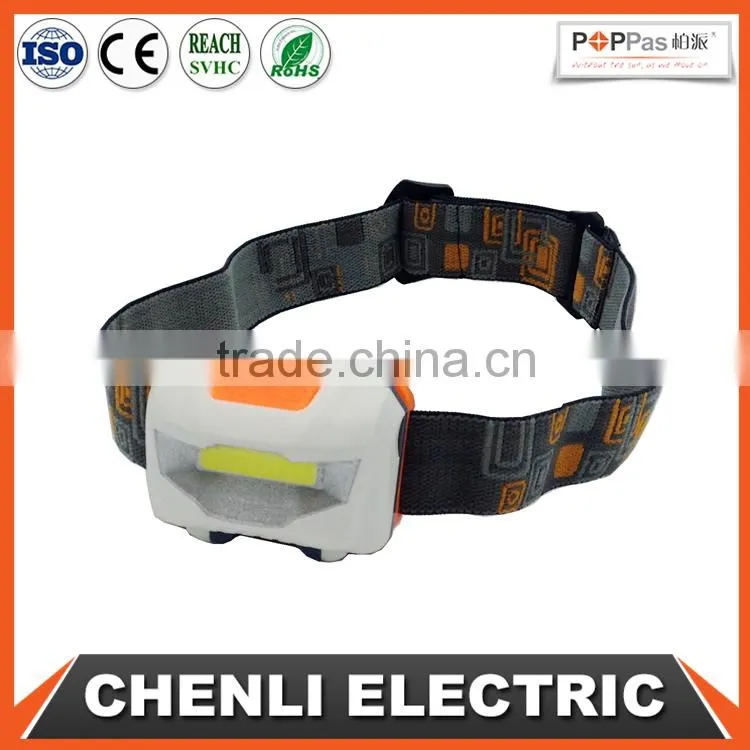 Poppas T12 COB led light running waterproof camping outdoor walking head lamp