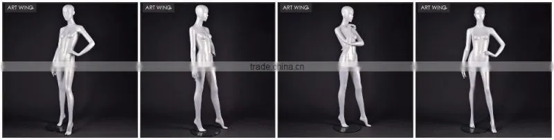 headless sitting cheap glossy female mannequins for sale