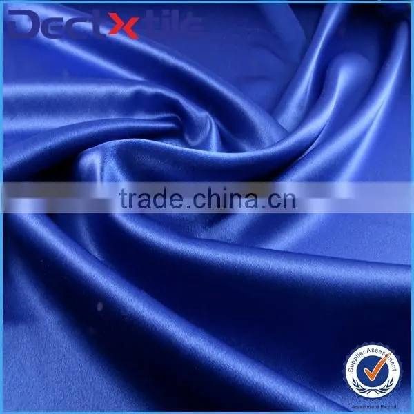 Plain blue satin fabric decorative fabric/Table Cloth