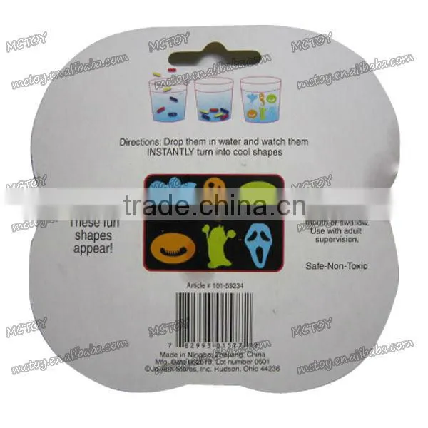 Growing Halloween capsule joke funny toys magic growing capsules