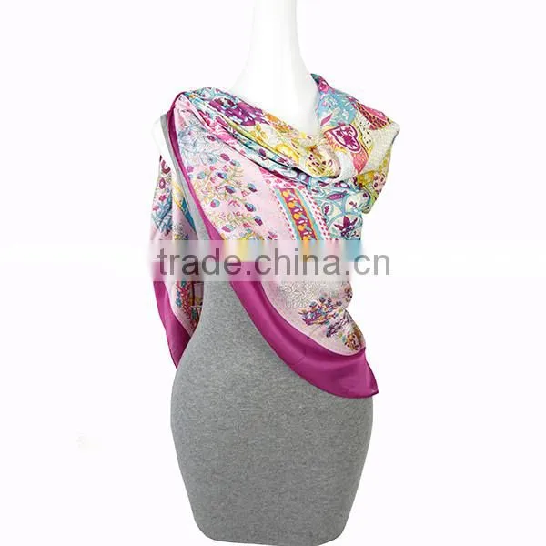 Fashion Printing chiffon chiffon scarf Square Scarf