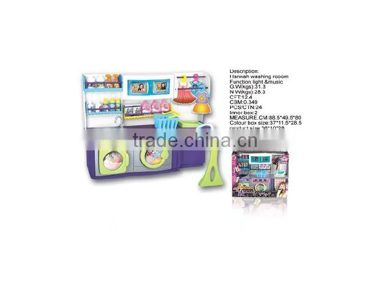 PLASTIC KITCHEN TOY SET WITH MUSIC AND LIGHT