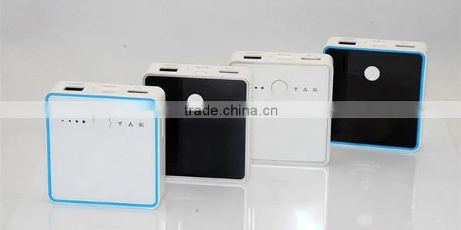 new products 4 in 1 power bank 3g mifi router with rj45 port