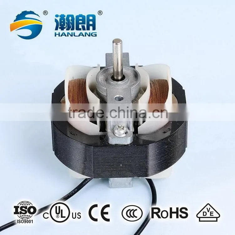 AC motor for ventilators heater fan YJ 58 series shaded pole motor