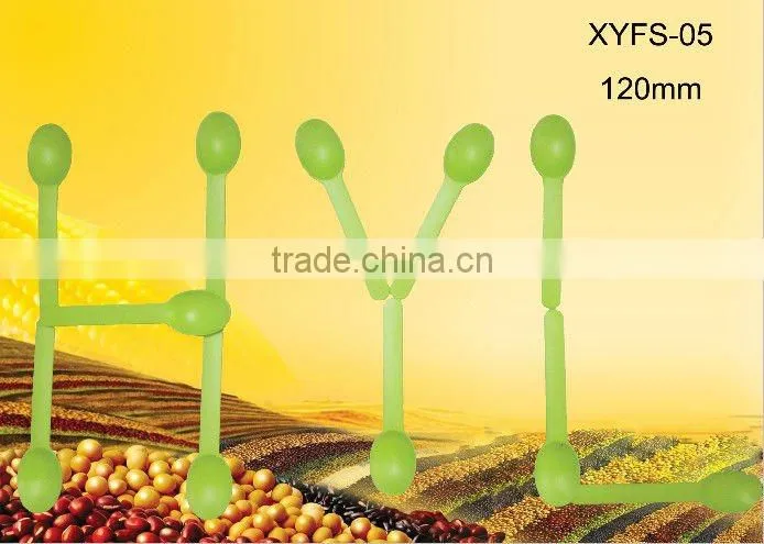 colourful 100% Biodegradable disposable ice cream spoon