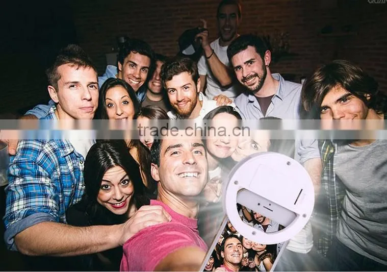 led selfie ring light, led universal ring mounted for iphone for samsung usable for video