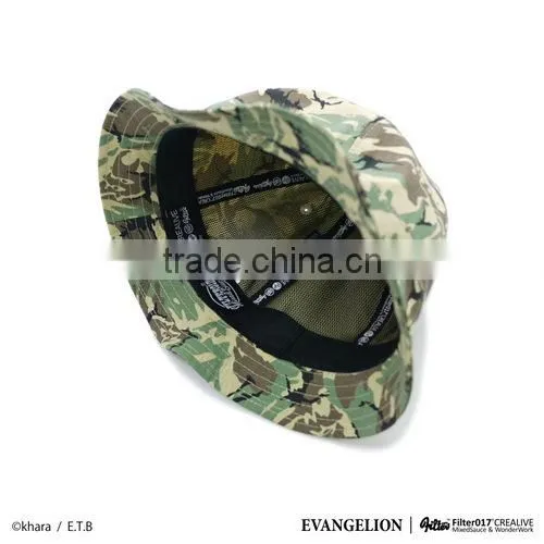 custom camouflage printed bucket hats fashion hats wholesale