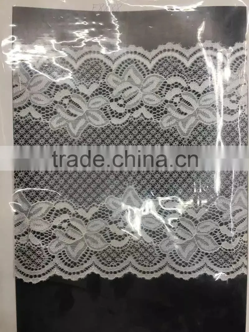Elastic lace trim for lady bra
