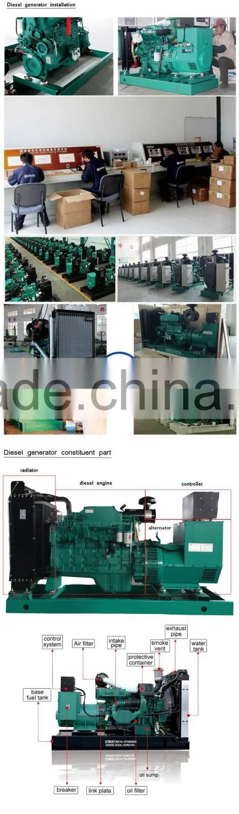 home use silent type diesel generator 60db super silent generator for home use