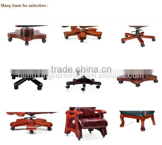 High quality steady wooden office chair with wood handrest HX-A1099