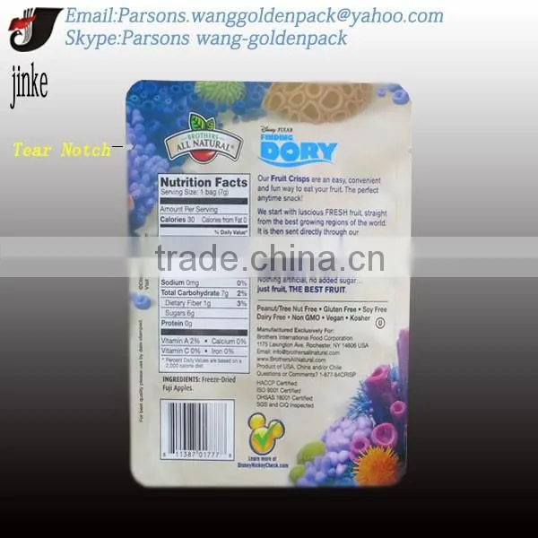 Alibaba China Supplier high quality Aluminmum foil plastic package / wholesale custom colorful printing Aluminum foil bags