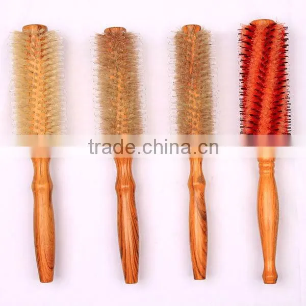Wooden hair brush wood brushes