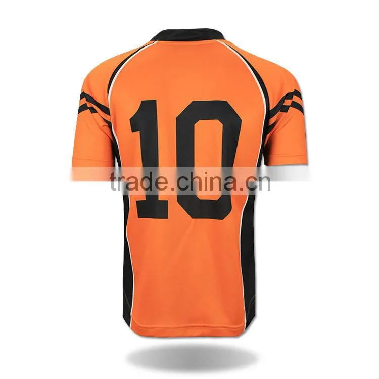 China wholesale facorty fashion sublimation yellow blue soccer jersey