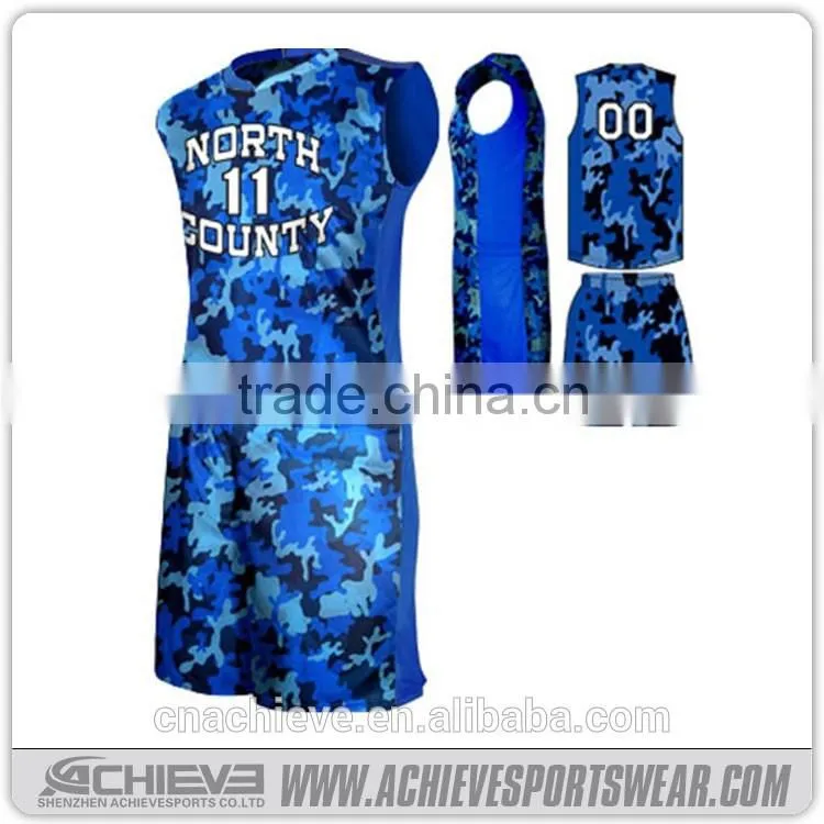 wholesale customized sublimated top quality comfortable basketball jersy