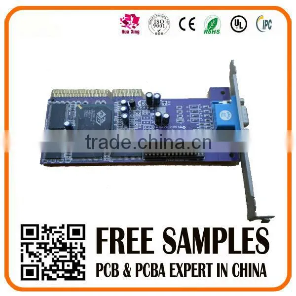 Electrical circuits pcb and pcba Manufacturing 4 layer rigid board