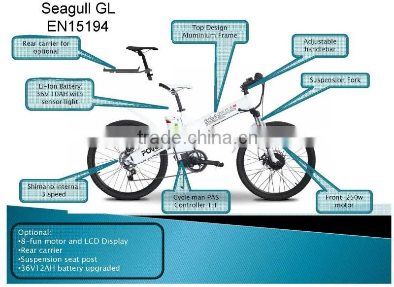 Seagull - Hot sell seagull electrical bike in the world , crazy popular in the Mexico