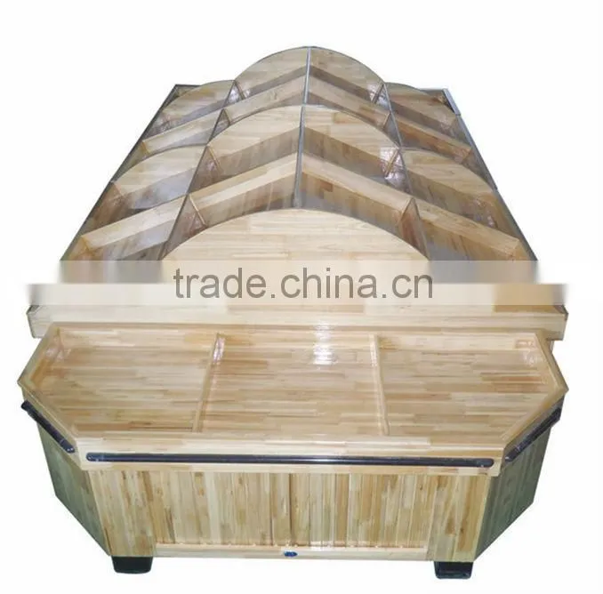 Hot Sale Thick Wood Shelf For Supermarket 2014