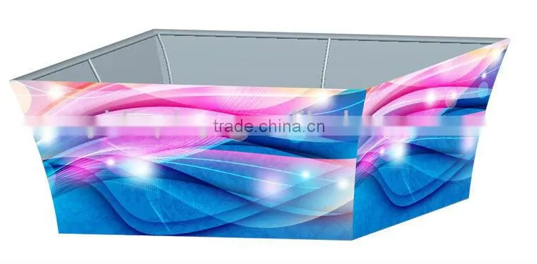 12ft Tapered square hanging displays(Exotic Shapes)