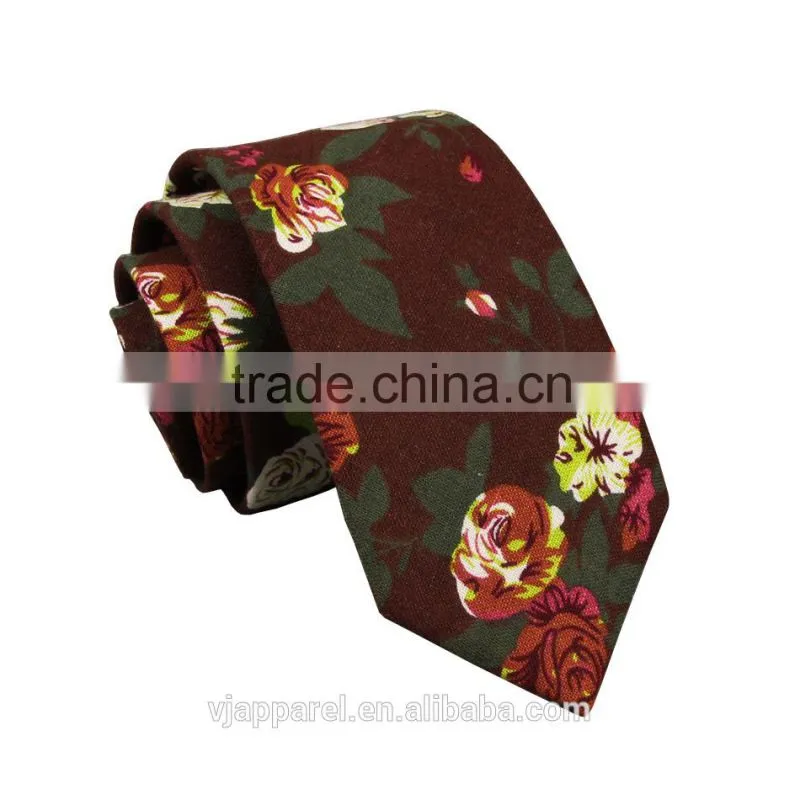 Fentone Floral Twill Necktie