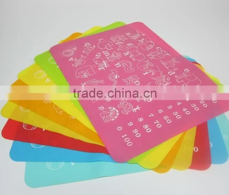 table accessorie children use dining table silicone placemat