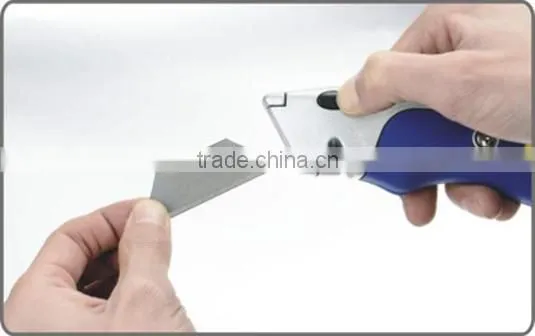 5pcs blades utility knife Trapezoid blades Aluminium Alloy Utility KNIFE