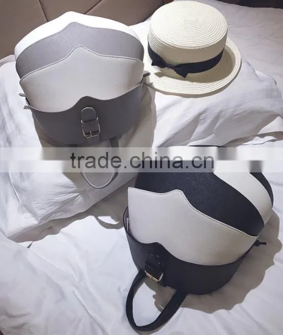 2016 fashion design backpack hot sell PU backpack cute beetles backpack
