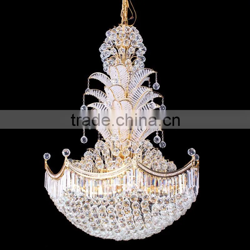 250w Light Fixture Large Lustre Crystal Chandelier-63031