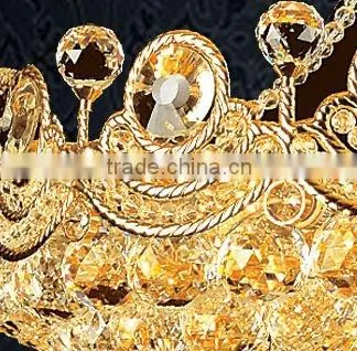 Small Crystal Pendant Chandelier Lamp for Kitchen