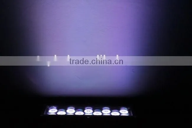 CE&RoHs Certificate Excellent Color Mixing IP66 Outdoor 14* Tri-3W RGB Wall Washer LED Light