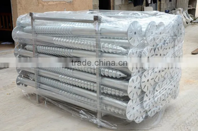 Ground screw, Ground Screw Pole Anchor, Ground Screw Drill