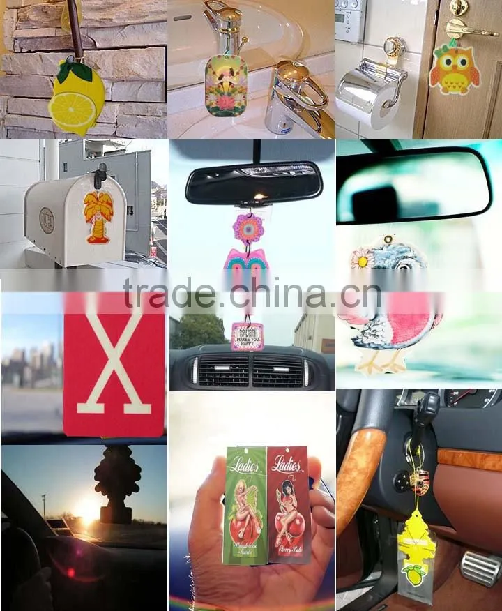 high quality paper car air freshener