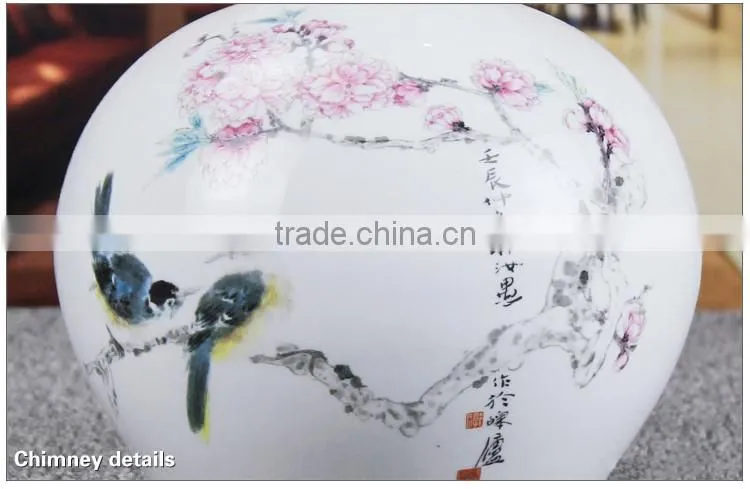 Jingdezhen ceramic led light home decoration led ceiling lamp