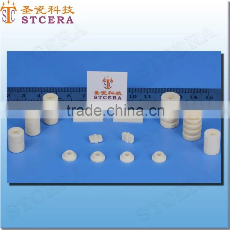 STCERA threaded alumina roller high pressure alumina sleeve rod rods