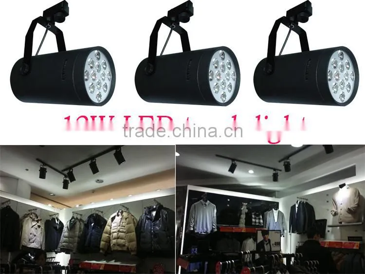 12W LED track light,factory wholesale,high brightness ,energy-saving,AC85-265V,2 years warranty