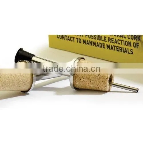 stainless steel wine bottle stopper