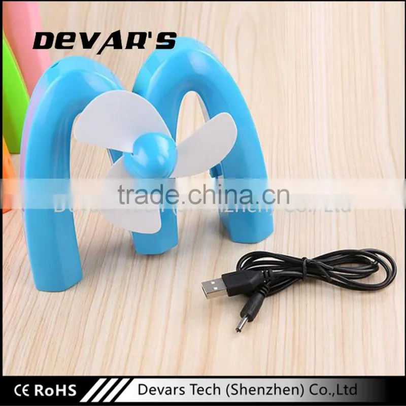 Creative Gift Bottle Shape Cartoon Air Cooling Electric Fans
