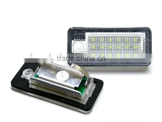 Auto electronic waterproof led license plate light license plate frame american license plate frame