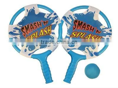 Sport set beach cloth racket with elastic ball