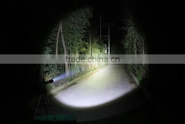 1173 New XM-L T6 LED Aluminum high power long range Hunting rechargable torch
