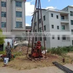 XUL-100 mini portable borehole rock drilling rig machine