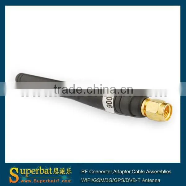 gsm terminal antenna 2dbi rubber duck with SMA connector