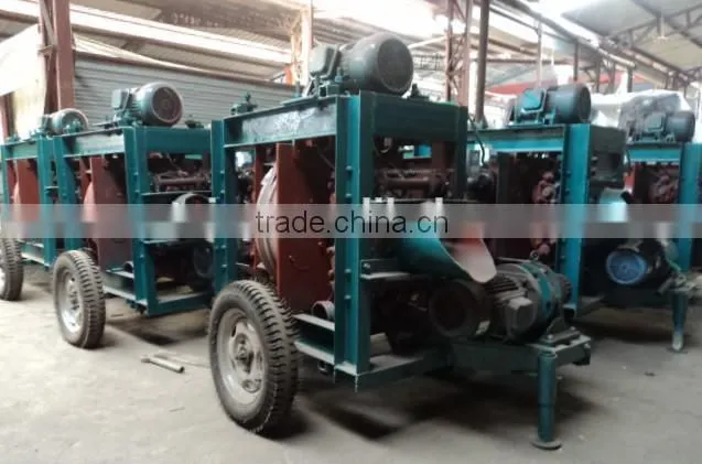 Full automatic wood/tree debarking machine