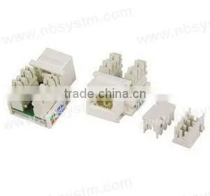 UTP Cat.5e Keystone Jack 90 degree,110 type