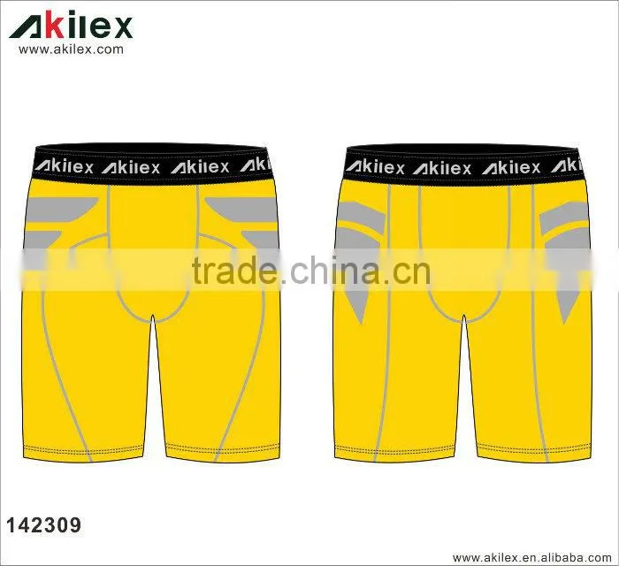 2014 high quality running shorts men compression shorts with low moq