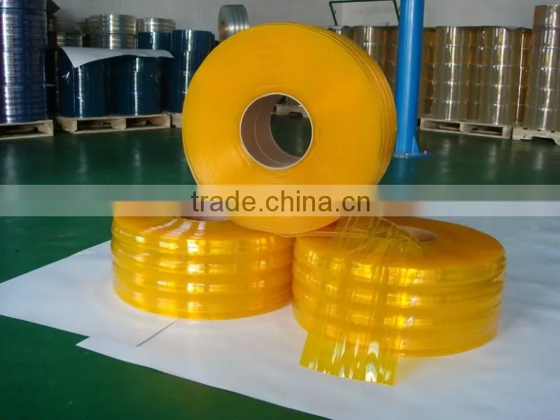 Orange Soft Transparent Anti-insect PVC Strip Manufacturer