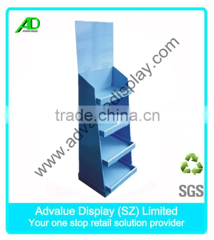 Environmental Cardboard Fruit and Vegetable Display Stand Supermarket Vegetable and Fruit Display Shelf
