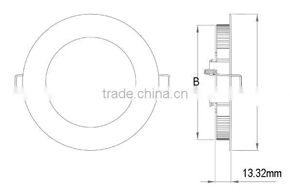 12w led panel downing light 15w 10w