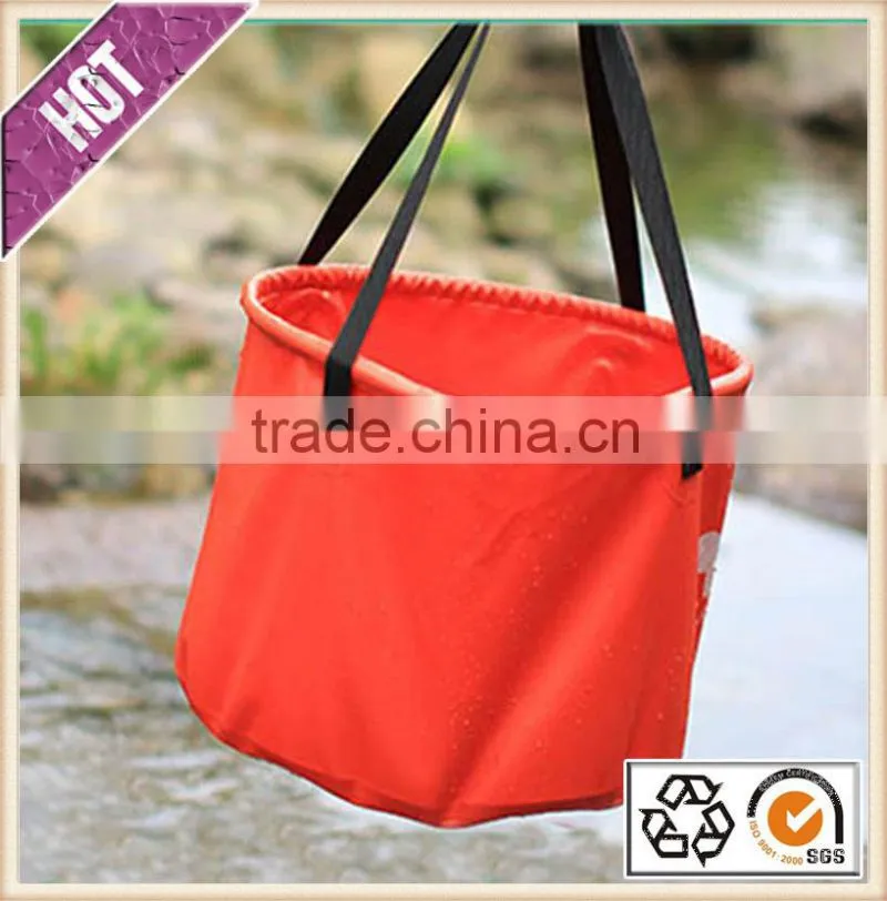 Outdoor and car washing folding bucket