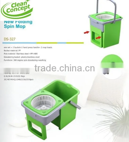 Newest Compact Folding Mop Bucket
