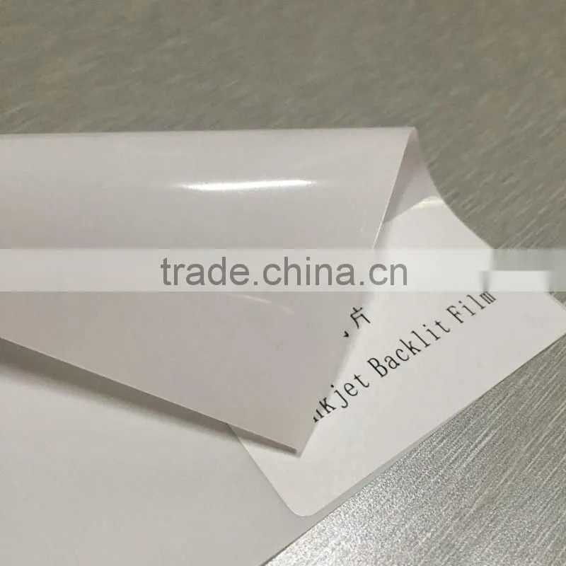 PET Material Backlit Film apply to LED Light Box Manufacturer